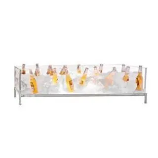 Buffet Enhancements - 010BDA48 - 48" Acrylic Iced Beverage Display