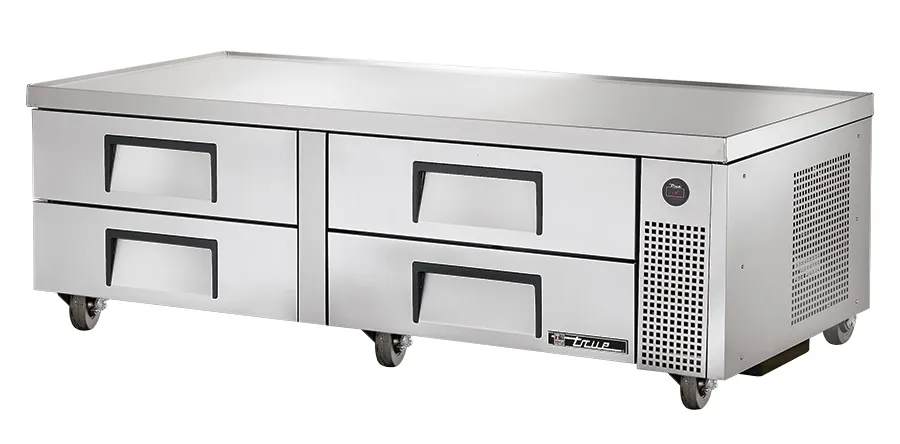 True TRCB-72 - 72" 4 Drawer Refrigerated Chef Base