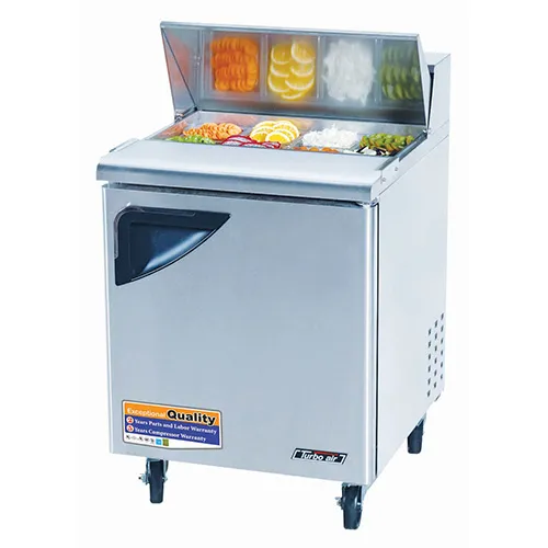 Turbo Air TST-28SD-12 - Sandwich Prep Table - Standard Top 1 Door 28.5" 