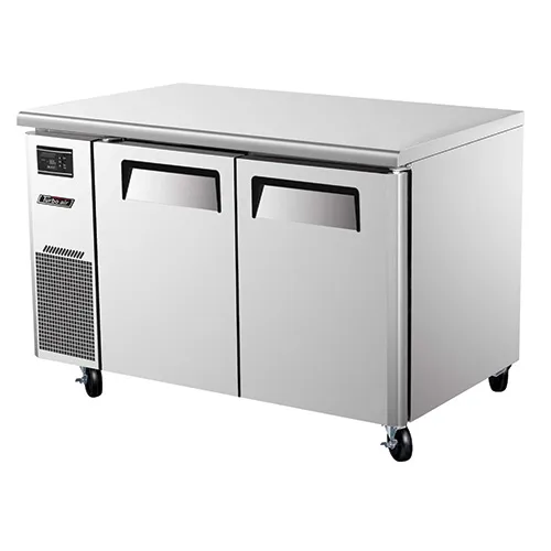 Turbo Air JUR-48 - Side Mount Undercounter Refrigerator - 2 Door, 47.25" 