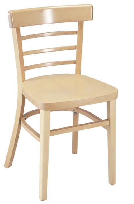 G & A Seating 1105VS - Economy Wood Ladderback Chair (12 per Case) 