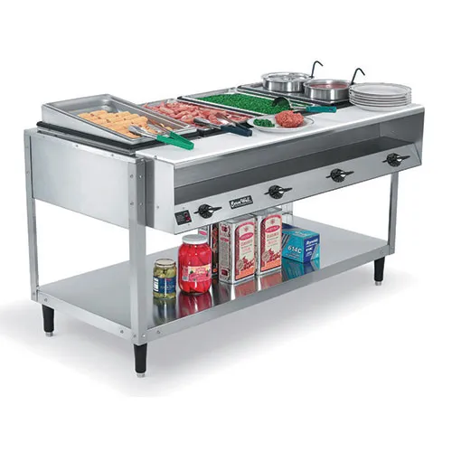 Vollrath 38004 - Electric Hot Food Table - ServeWell 4 Wells 61" W 