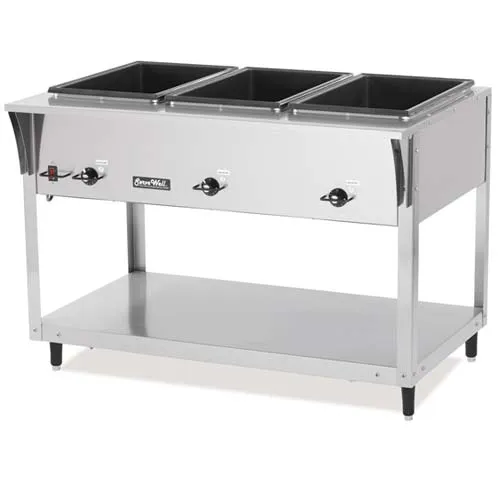 Vollrath 38203 - ServeWell SL Electric Hot Food Table, 3 Wells 61" W 