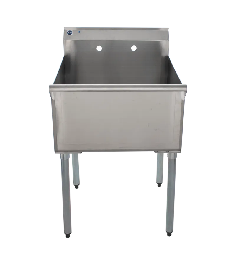 Universal BS-C1T2424 24" One Compartment Commercial Sink