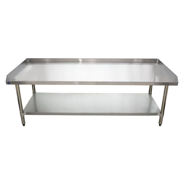 Universal ES-S3072 30” x 72” Stainless Steel Equipment Stand 16-Gauge with Galvanized Undershelf