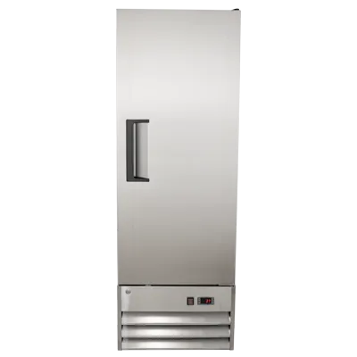 Universal SDC10 21” Stainless Steel Swing Solid Door Reach In Refrigerator