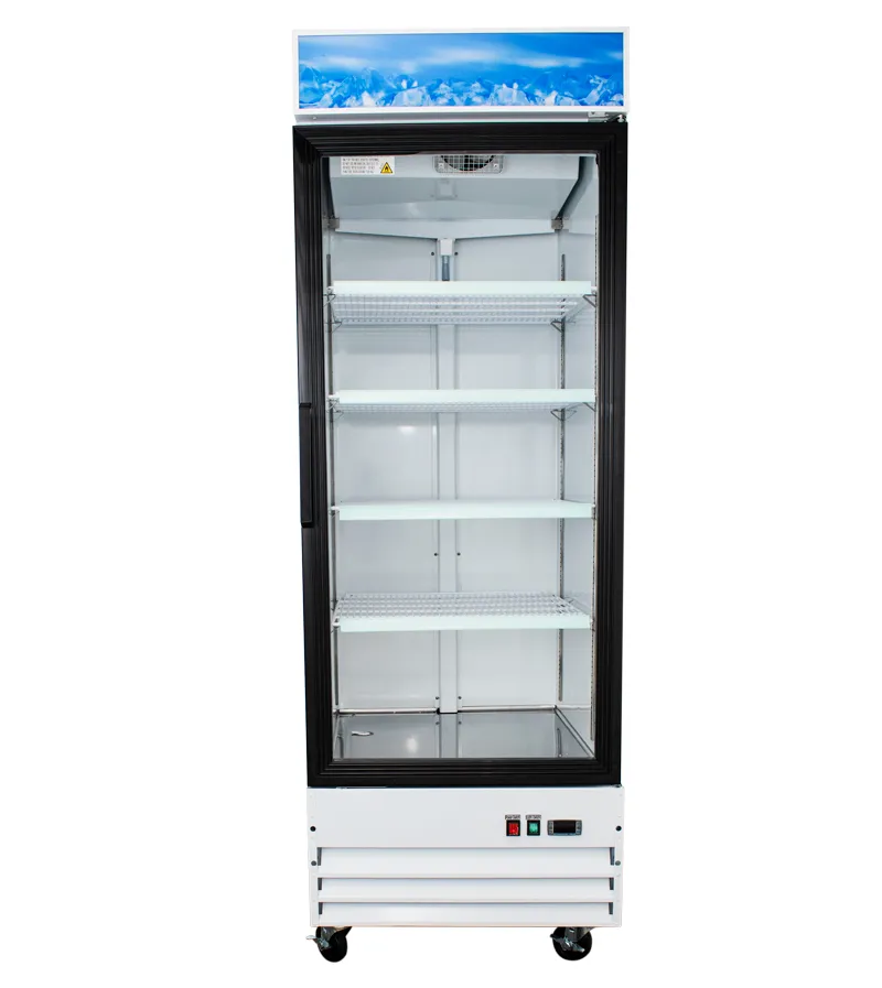 Universal G648BMF 28" One Glass Door Reach In Refrigerator Merchandiser