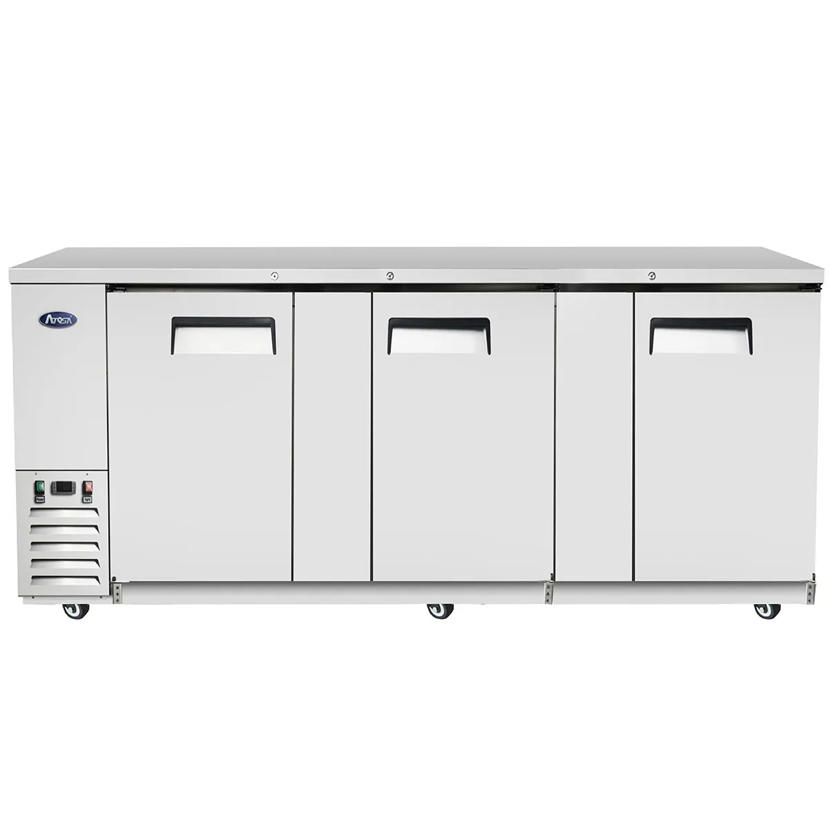 Atosa MBB90 - 90" Back Bar Cooler - Stainless Steel