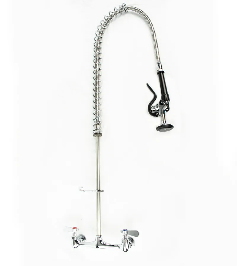 Universal Wall Mounted Pre-Rinse Faucet with 8" Centers