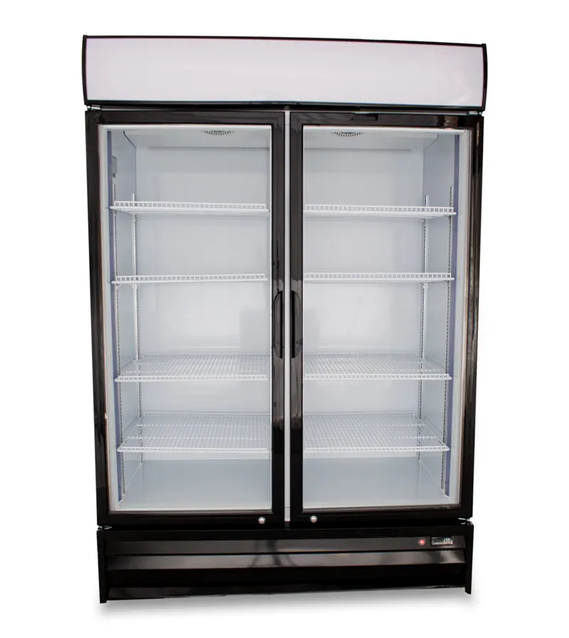 Universal SB54SC - 54" Glass Door Reach In Refrigerator