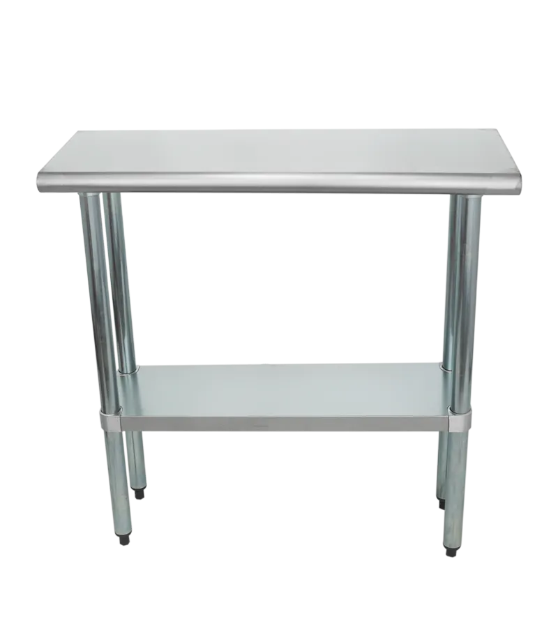 Universal SG1436 - 36" X 14" Stainless Steel Work Table W/ Galvanized Under Shelf