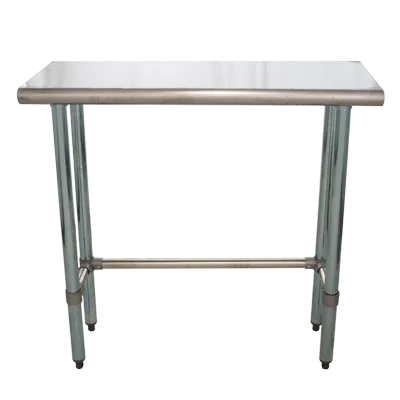 Universal SG1436-RCB - 36" X 14" Stainless Steel Work Table W/ Galvanized Cross Bar