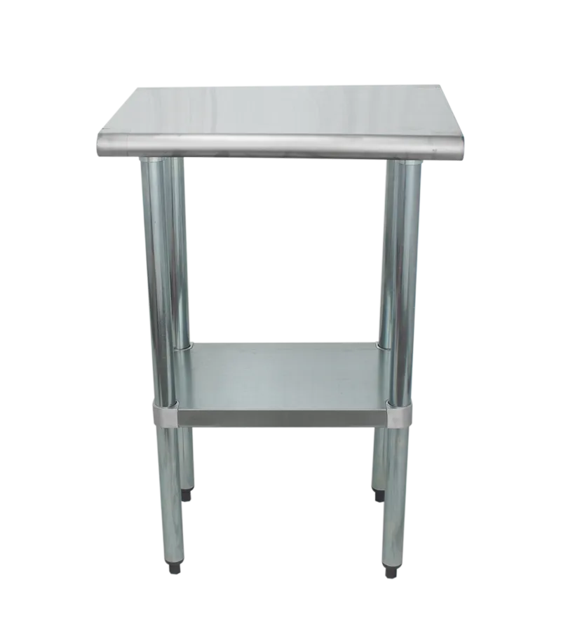 Universal SG1824 - 24" X 18" Stainless Steel Work Table W/ Galvanized Under Shelf