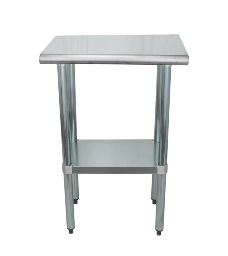 Universal SS1824 - 24" X 18" Stainless Steel Work Table W/ Stainless Steel Under Shelf