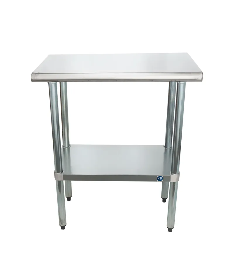 Universal SS1830 - 30" X 18" Stainless Steel Work Table W/ Stainless Steel Under Shelf