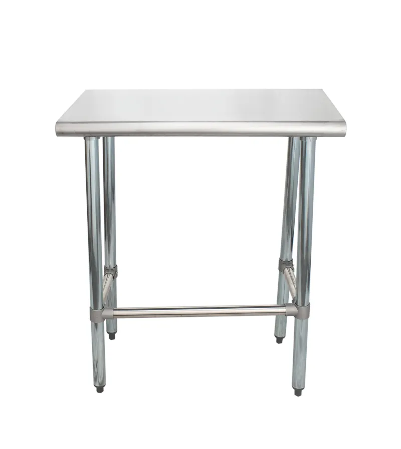 Universal SS1830-CB - 30" X 18" Stainless Steel Work Table W/ Stainless Steel Cross Bar