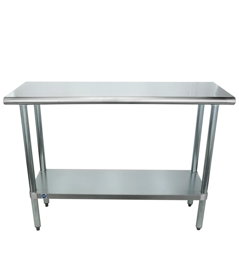 Universal SS1848 - 48" X 18" Stainless Steel Work Table W/ Stainless Steel Under Shelf