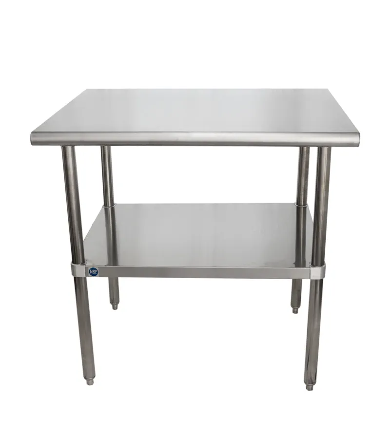 Universal SS3036 - 36" X 30" Stainless Steel Work Table W/ Stainless Steel Under Shelf