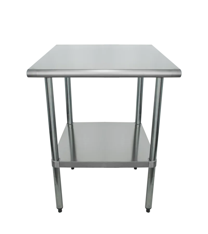 Universal SS3030 - 30" X 30" Stainless Steel Work Table W/ Stainless Steel Under Shelf