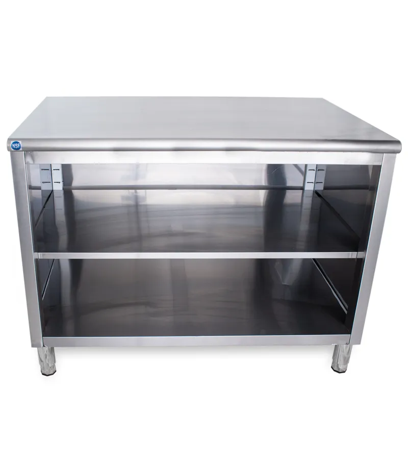 Universal ST-330-48-O - 30" X 48" Stainless Steel Storage Dish Cabinet - Open Front