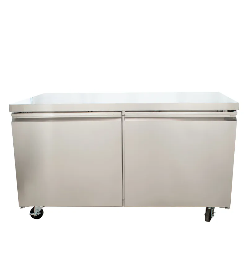 Universal TUC60F 60" Undercounter Freezer Two Solid Door