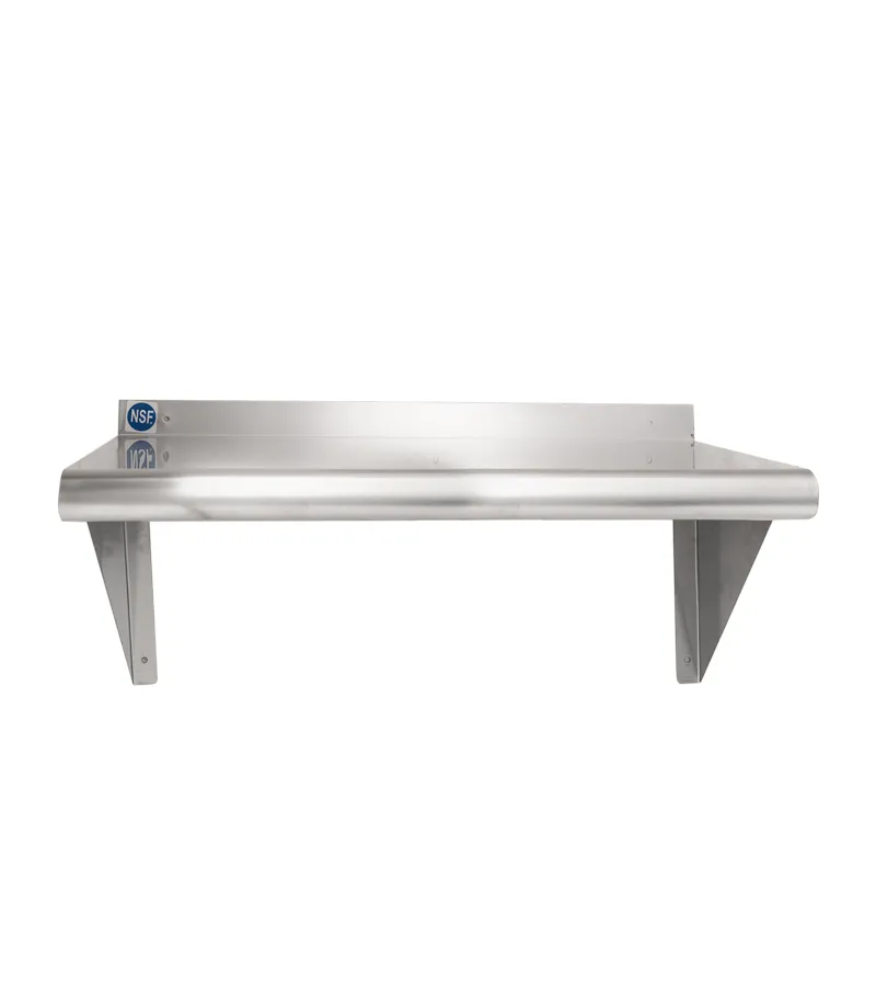 Universal WS1224 - Stainless Steel Wall Shelf - 12" X 24"