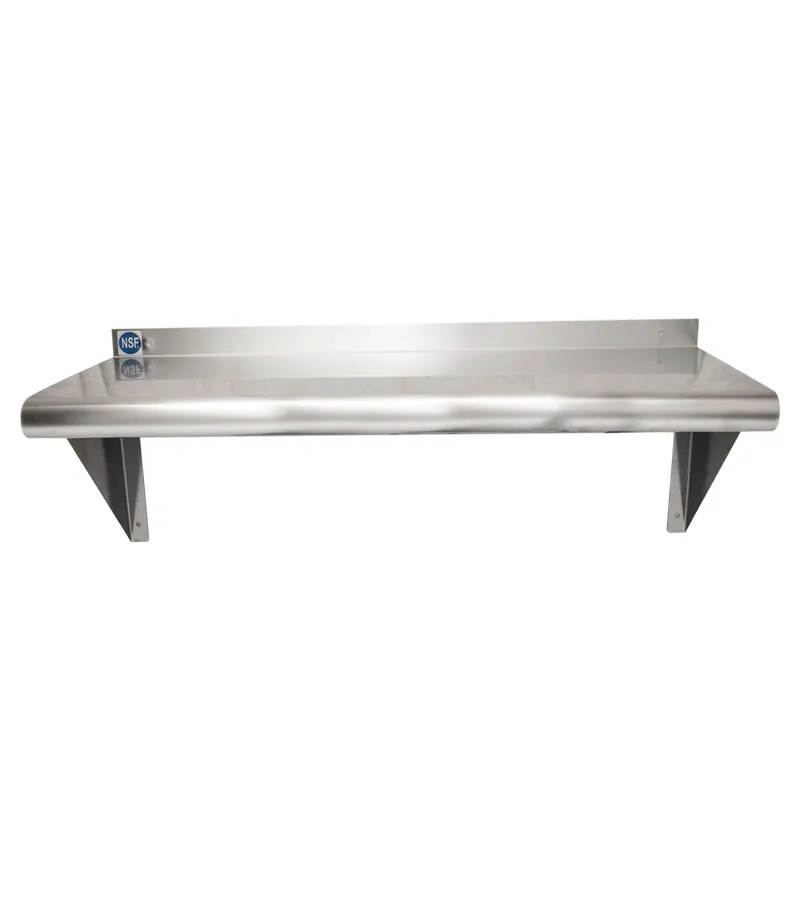 Universal WS1230 - Stainless Steel Wall Shelf - 12" X 30"