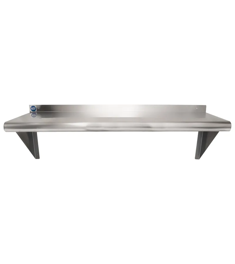 Universal WS1236 - Stainless Steel Wall Shelf - 12" X 36"