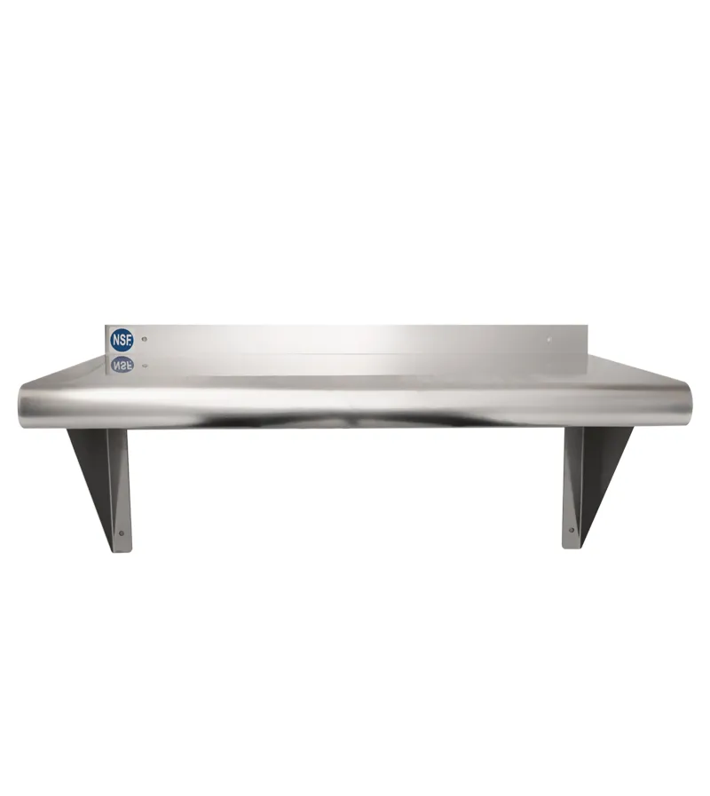 Universal WS1424 - Stainless Steel Wall Shelf - 14" X 24"