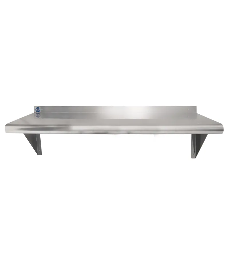 Universal WS1436 - Stainless Steel Wall Shelf - 14" X 36"