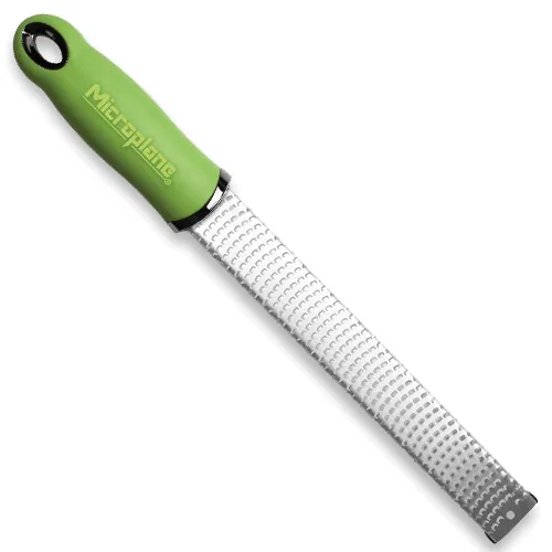 Microplane 46720 - Premium Classic Fine Cheese Citrus Grater / Zester Green 