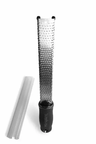 Microplane 46020 - Premium Fine Cheese Citrus Grater / Zester Black 