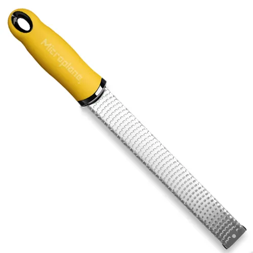 Microplane 46620 - Premium Classic Fine Cheese Citrus Grater / Zester Yellow 