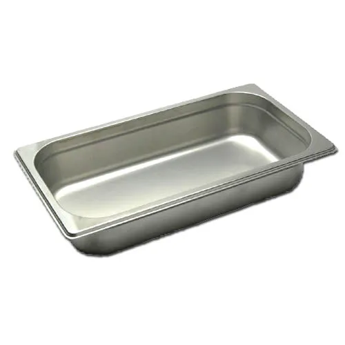 Winco SPJL-302 - Anti-Jam 2-1/2" Third-Size Steam Pan 