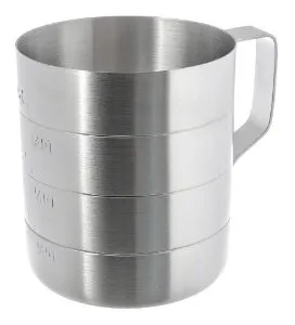 Update International ADME-10 Dry Measuring Cup 4.13" x 4.75" x 4.13"