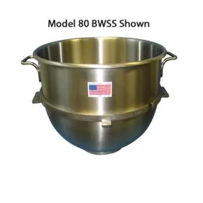 Hobart - 10VBWL - 10 QT. Heavy Duty Stainless Steel Mixing Bowl