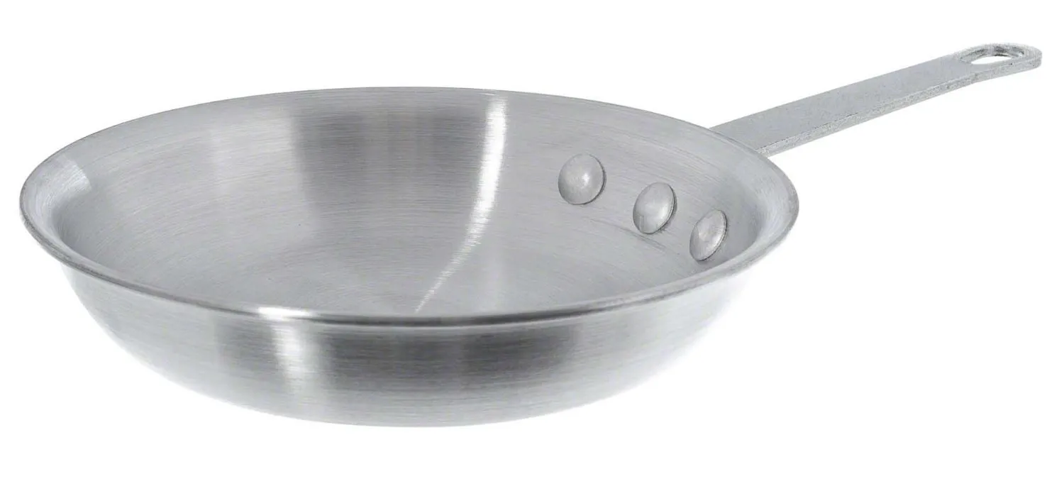 Update International AFP-07 - 7" Natural Finish Aluminum Fry Pan