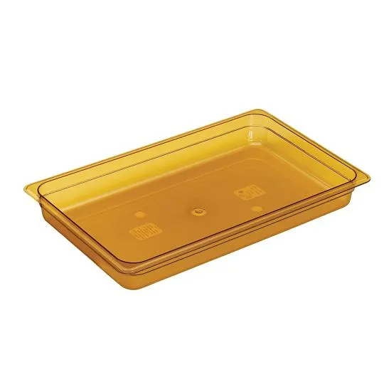 Cambro 12HP-150 - 9 qt Full-Size Food Pan - High-Heat H-Pan (6 per Case) 