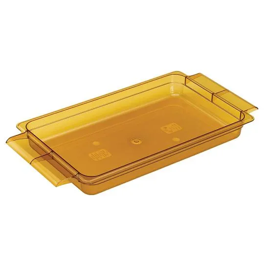 Cambro 12HPH-150 - 9 qt Full-Size Food Pan - High-Heat H-Pan (6 per Case) 