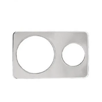 Update International AP-411D - Stainless Steel Adapter Plate w/Two Holes