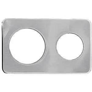 Update International AP-47D - Stainless Steel Adapter Plate w/Two Holes