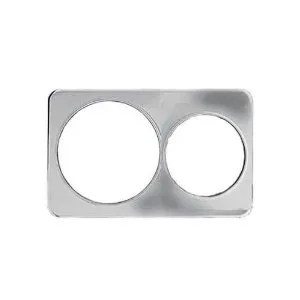 Update International AP-711D - Stainless Steel Adapter Plate w/Two Holes