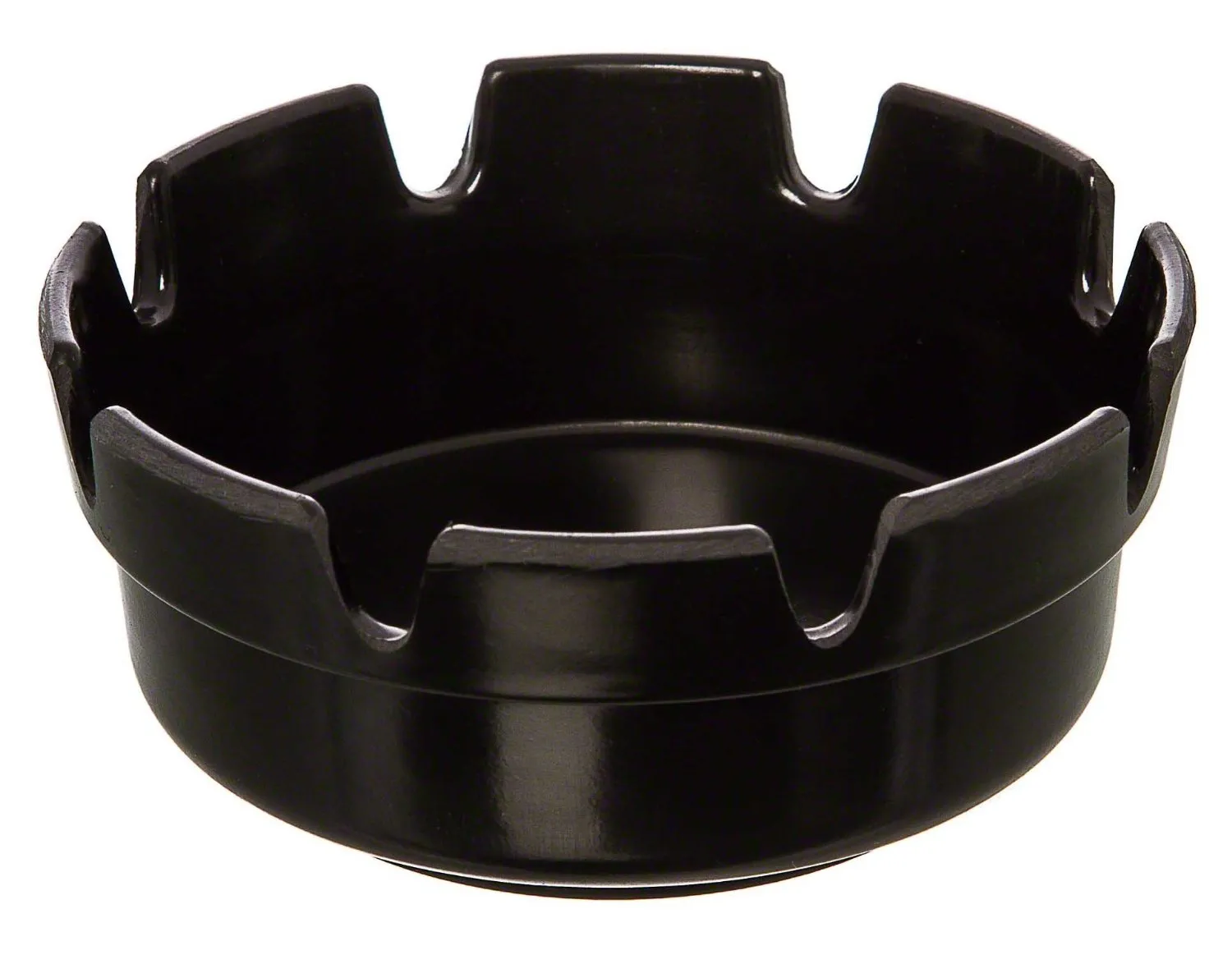 Update International AST-4BK - 4.25" Bakelite Round Ash Tray