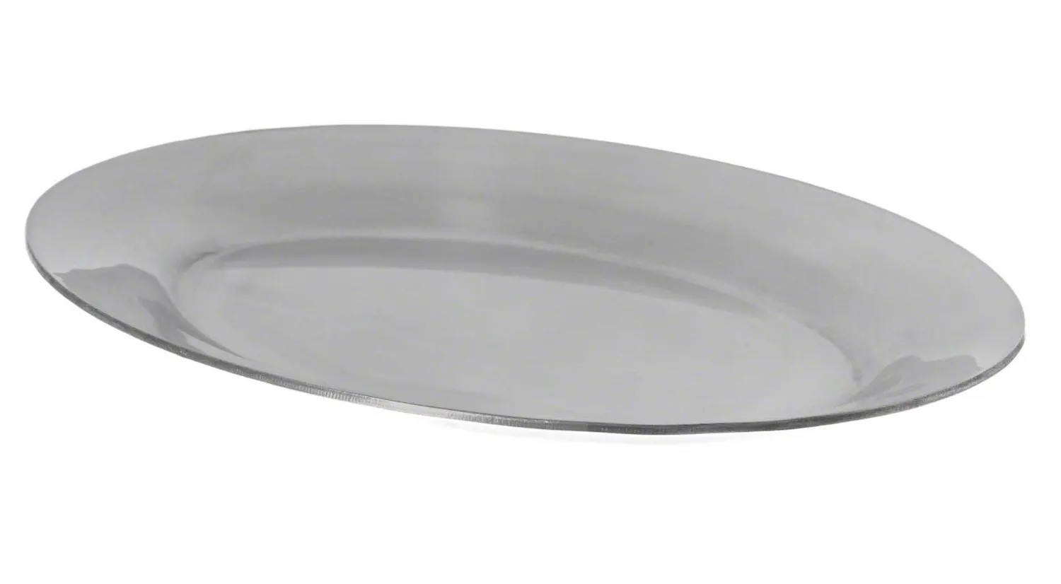 Update International AZP-11 - 11.5" x 8" Aluminum Sizzling Platter