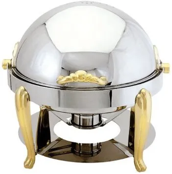 Update International BEL17 - 18" X 16" Round Chafing Dish