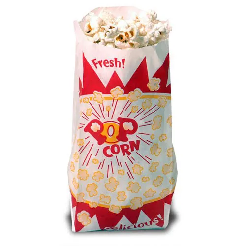 Benchmark USA 41002 - 1 1/2 oz Popcorn Bags - Case of 1000