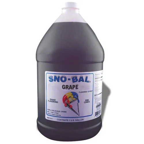 Benchmark USA 72003 - Grape Snow Cone Syrup - 1 Gal - Case of 4