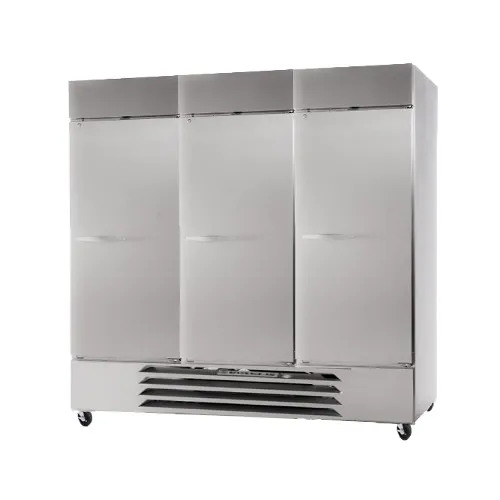 Beverage Air HBF72-1-AVA - Three Section Solid Door Pharmacy Freezer - 72 Cu. Ft.