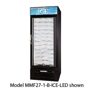 Beverage Air - MMF27-1-W-ICE-LED - MarketMax White Indoor Ice Merchandiser - 27 Cu. Ft.