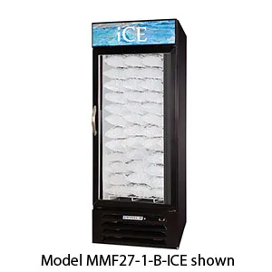 Beverage Air - MMF27-1-W-ICE - MarketMax White Indoor Ice Merchandiser - 27 Cu. Ft.